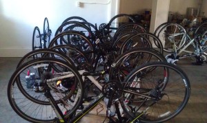 Bikes in the Undercroft
