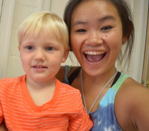 Foster and Lidia selfie