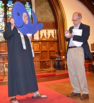 Jonah being interviewed