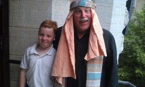 Trey Lewis and his granddaddy Buster.