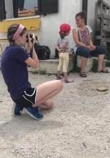 Kelsey at L'albero maestro