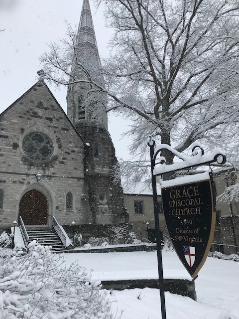 Grace in snow